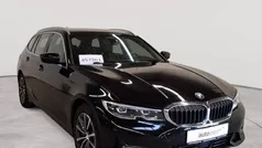 Schwarz uni Gebraucht 2021 BMW 330e Sport Line Kombi | 22.690 € (Fairer Preis)