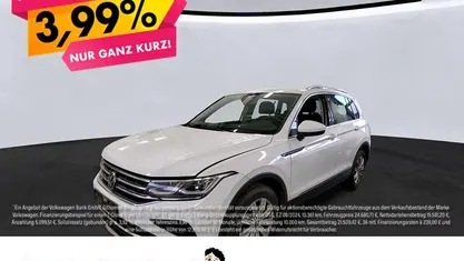 Weiss Gebraucht 2023 VW Tiguan Elegance SUV | 30.777 € (Fairer Preis)
