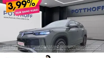 Gebraucht VW Tayron Life 150 PS (110 kW) 2025 Cipressinogrün metallic SUV