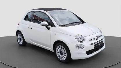 Gelato weiss Gebraucht 2020 Fiat 500C Lounge Cabrio | 12.540 € (Fairer Preis)