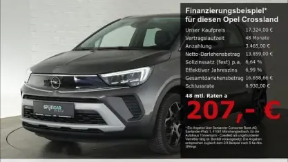 Gebraucht Opel Crossland Elegance 131 PS (96 kW) 2023 Vulkan grau SUV