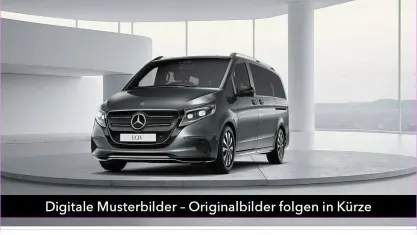 Gebraucht Mercedes EQV300 Avantgarde 150 kW (204 PS) 2025 Grau Van / Kleinbus