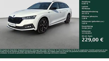 Gebraucht 2022 Skoda Octavia SportLine Kombi | 26.222 € (Fairer Preis)