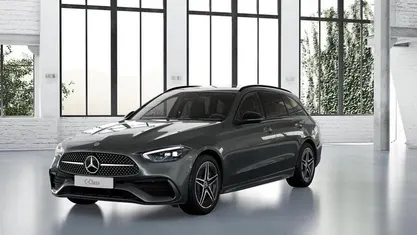 Metalliclack selenitgrau Gebraucht 2025 Mercedes C180 AMG Kombi | 37.990 € (Fairer Preis)