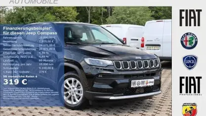 Gebraucht Jeep Compass Altitude 131 PS (96 kW) 2024 Schwarz SUV