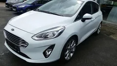 Frozen white Gebraucht 2019 Ford Fiesta Titanium Kleinwagen | 13.900 € (Fairer Preis)