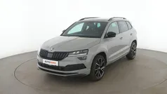 Grau Gebraucht 2021 Skoda Karoq SportLine SUV | 27.680 € (Fairer Preis)