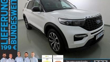 Gebraucht Ford Explorer ST-Line 457 PS (336 kW) 2024 Weiß SUV