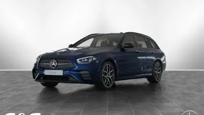 Gebraucht Mercedes E220 Night 194 PS (142 kW) 2020 Cavansitblau  metalliclack Kombi