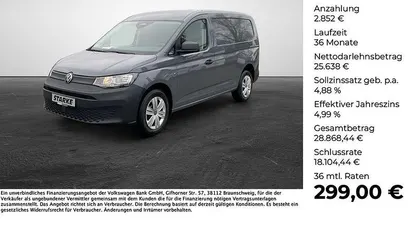 Weiß (candyweiß) Neu 2025 VW Caddy Maxi Van / Kleinbus | 28.490 € (Superpreis)