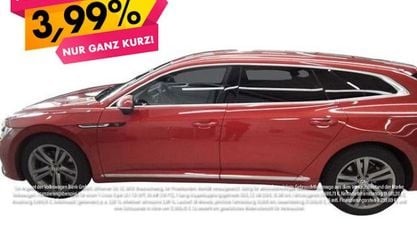 Brugt VW Arteon R-line 200 HK (147 kW) 2023 Rød Stationcar