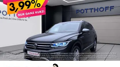 Schwarz Gebraucht 2022 VW Tiguan Allspace Elegance SUV | 32.997 € (Fairer Preis)