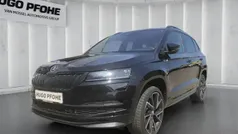 Schwarz Gebraucht 2021 Skoda Karoq SportLine SUV | 29.900 € (Fairer Preis)