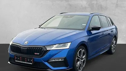 Raceblau metallic Gebraucht 2022 Skoda Octavia RS Kombi | 31.990 € (Fairer Preis)