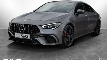 Gebraucht Mercedes CLA45 AMG AMG 421 PS (309 kW) 2020 Manufaktur magno lack manufaktur mountaingrau magn Coupé