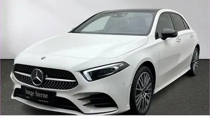 Weiß Gebraucht 2022 Mercedes A250 AMG Limousine | 27.880 € (Fairer Preis)