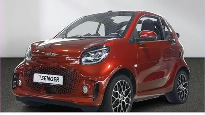 Rot Gebraucht 2021 Smart ForTwo Electric Drive Prime Cabrio | 14.880 € (Fairer Preis)