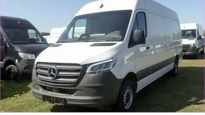 Nowe Mercedes Sprinter 190 KM (139 kW) 2026 Biały Van