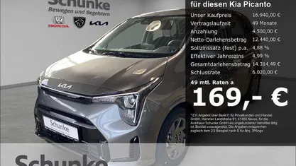 Grau Neu 2025 Kia Picanto Vision Kleinwagen | 16.940 € (Fairer Preis)
