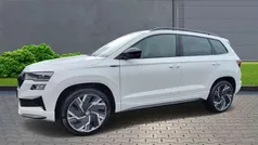 Weiss Gebraucht 2022 Skoda Karoq SportLine SUV | 30.670 € (Guter Preis)