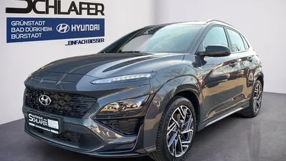 Gebraucht Hyundai Kona N Line 199 PS (146 kW) 2023 Ecotronic grey / mic SUV