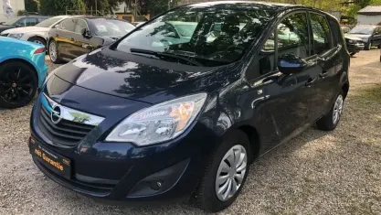 Gebraucht Opel Meriva 101 PS (74 kW) 2011 Blau (metallic) Van / Kleinbus