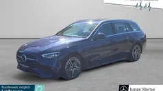 Blau Gebraucht 2024 Mercedes C220 AMG line Kombi | 41.350 € (Fairer Preis)