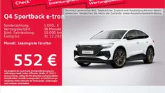 Gletscherweiß metallic Gebraucht 2025 Audi Q4 e-tron S-Line SUV | 57.421 € (Fairer Preis)