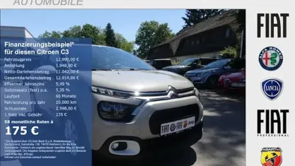 Gebraucht Citroën C3 PureTech 83 PS (61 kW) 2024 Grau Limousine