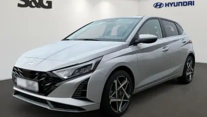 Neu Hyundai i20 Prime 101 PS (74 kW) 2026 Lumen grey / mic Limousine