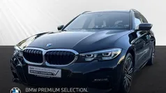 Schwarz Gebraucht 2021 BMW 318 M Sport Kombi | 27.598 € (Fairer Preis)