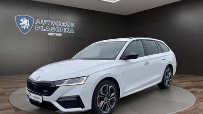 Gebraucht Skoda Octavia RS 245 PS (180 kW) 2022 Moonweiß Limousine