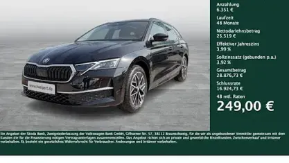 Gebraucht Skoda Octavia Tour 150 PS (110 kW) 2025 Schwarzmagic perleffekt Kombi