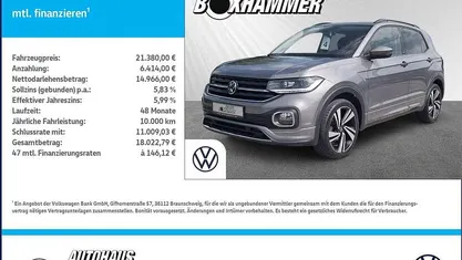 Grau Gebraucht 2021 VW T-Cross Active SUV | 21.380 € (Fairer Preis)