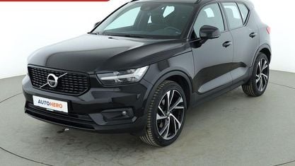 Käytetty Volvo XC40 R-Design 248 HP (182 kW) 2018 Musta Katumaasturi