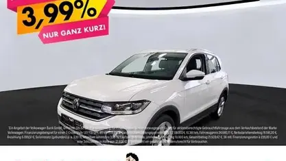 Brugt VW T-Cross Style 110 HK (80 kW) 2021 Hvid SUV