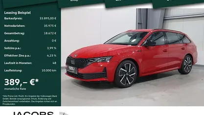 Gebraucht 2025 Skoda Octavia SportLine Kombi | 33.895 € (Fairer Preis)