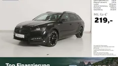 Schwarz Gebraucht 2023 Skoda Superb SportLine Kombi | 40.980 € (Superpreis)