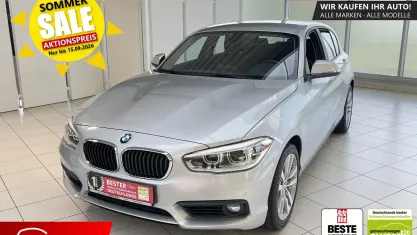 Gebraucht BMW 120 Advantage 190 PS (139 kW) 2016 Glaciersilber metallic Kleinwagen