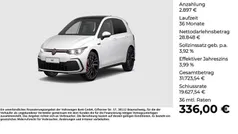 Pure white Gebraucht 2022 VW Golf VIII GTI Limousine | 31.745 € (Fairer Preis)