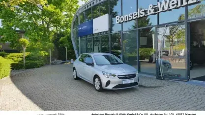 Gebraucht Opel Corsa Elegance 101 PS (74 kW) 2022 Silber metallic Kleinwagen