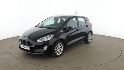 Gebraucht Ford Fiesta Titanium 101 PS (74 kW) 2018 Schwarz Kleinwagen