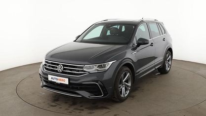 Gebraucht VW Tiguan R-line 2022 Grau SUV