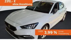 "nevada" weiss Gebraucht 2025 Seat Leon FR-Line Limousine | 28.930 € (Fairer Preis)