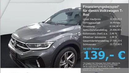 Gebraucht VW T-Roc R-line 150 PS (110 kW) 2025 SUV
