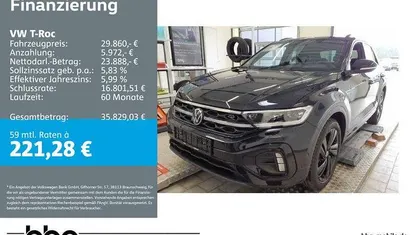 Gebraucht VW T-Roc R-line 150 PS (110 kW) 2023 SUV