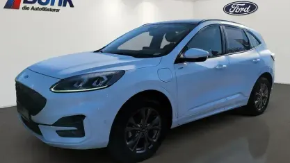 Gebraucht Ford Kuga ST-Line X 224 PS (164 kW) 2022 Frozen white SUV