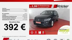 Schwarz (deep black perleffekt) Gebraucht 2022 VW Tiguan Allspace Life SUV | 32.950 € (Superpreis)