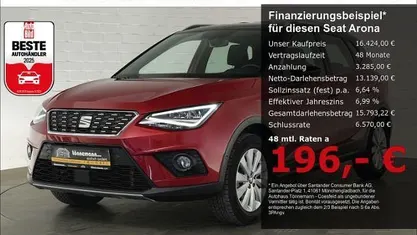 Gebraucht Seat Arona XCELLENCE 116 PS (85 kW) 2018 Rot SUV