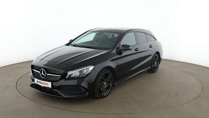 Gebraucht Mercedes CLA200 Shooting Brake AMG line 2018 Schwarz Kombi